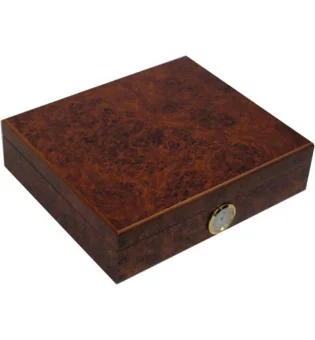 Angelo Humidor Burl Træ Dekor