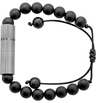 Les Fines Lames Punch Armbånd Onyx Mat