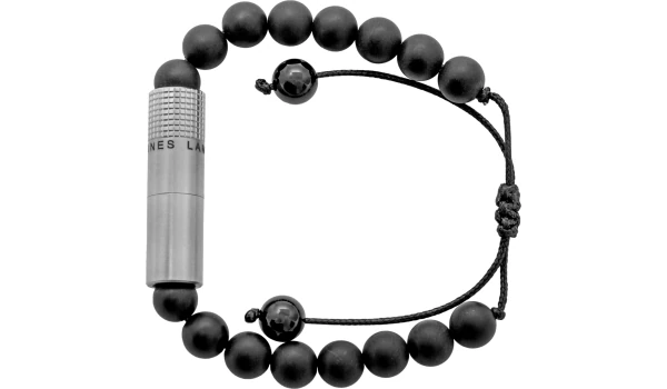 Les Fines Lames Punch Armbånd Onyx Mat