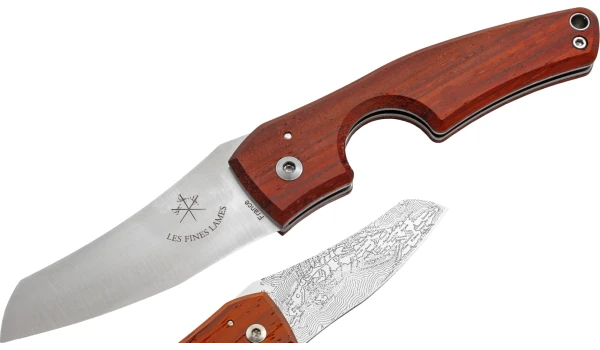 Les Fines Lames Le Petit Compass Padauk Cigarkniv
