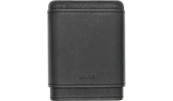 adorini Ægte Læder Etui for 3-5 Cigars Sort