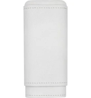 Adorini cigaretui i ægte læder til 2-3 cigarer, hvid