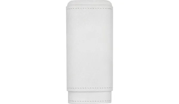 Adorini cigaretui i ægte læder til 2-3 cigarer, hvid