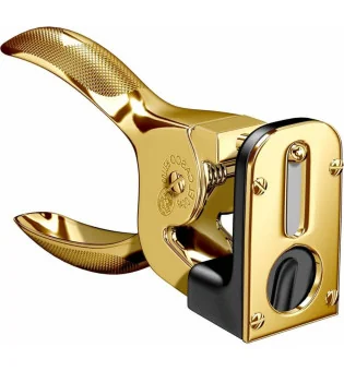El Casco Cigarklipper 23 karat guld sort M 765 LN