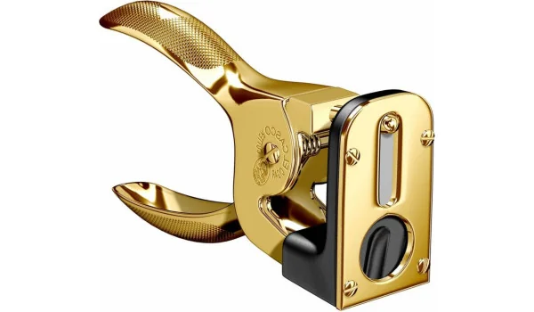 El Casco Cigarklipper 23 karat guld sort M 765 LN