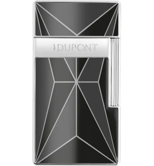 S.T. Dupont Biggy Lighter Fire X Sort Krom 025277