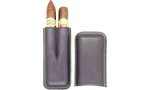 Jemar læder dobbelt cigaretui Edge Barniz 464/2