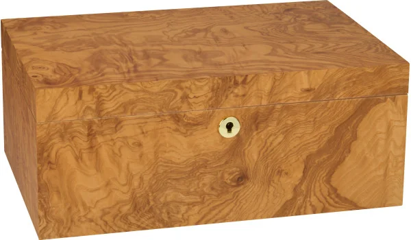 adorini Humidor Olive Ash Burl Specielt Udvalgt Grande