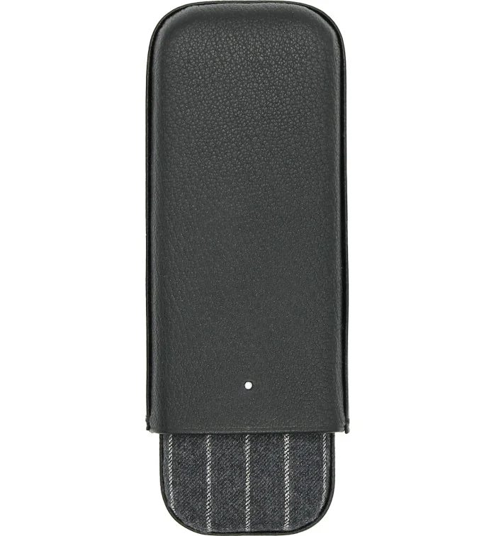 Dunhill cigaretui Highland sort og grå kridtstribe