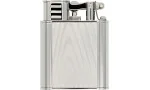 Dunhill Unique Lighter Turbo Moiretekstur Palladiumbelagt