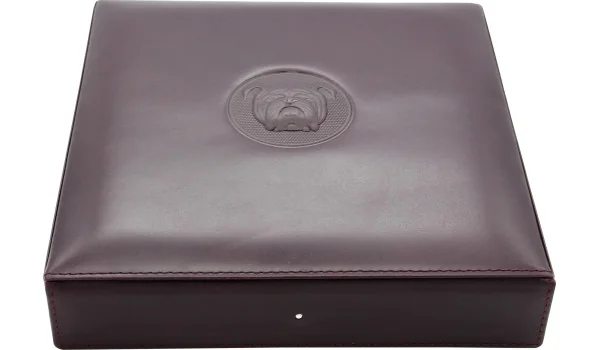 Bulldog af Dunhill rejsehumidor 10 lilla