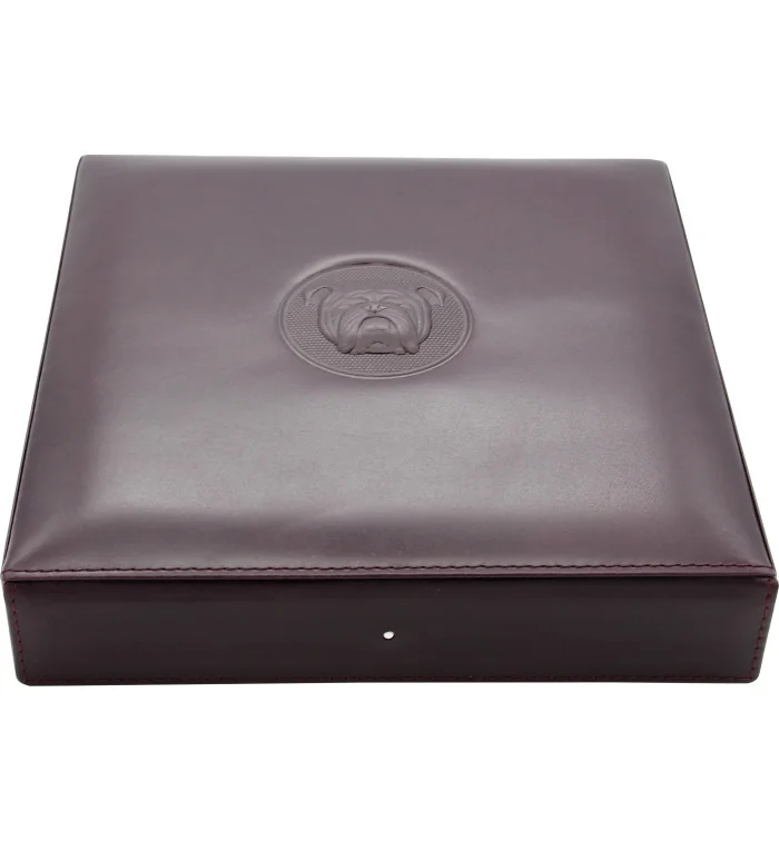 Bulldog af Dunhill rejsehumidor 10 lilla