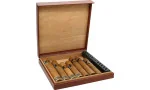 Bulldog af Dunhill rejsehumidor 10 brun