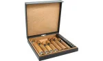 White Spot af Dunhill rejsehumidor 10 sort