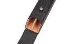 adorini lommecigaretui i læder 2 cigarer sort og rødt garn med etui til klipper eller lighter foto 14