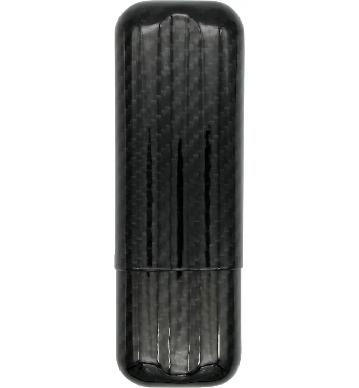 Kulfiber cigar etui til 2 cigarer foto 3