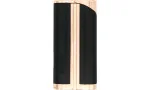 adorini Single Jet Curve Lighter Black / Rose Gold inkl. Cigar Punch foto 4