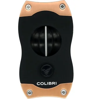 Colibri V-Cut Cigar Klipper sort/rose guld