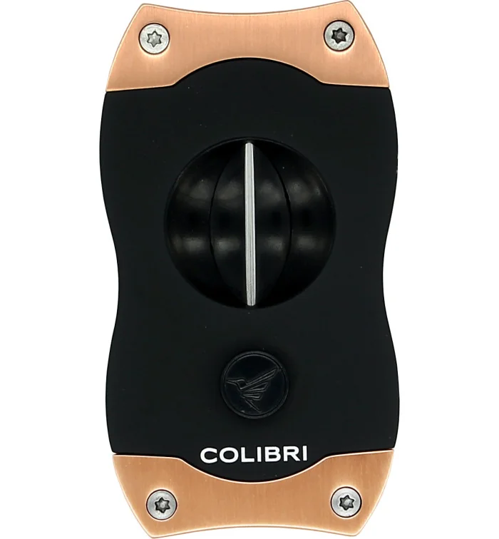 Colibri V-Cut Cigar Klipper sort/rose guld foto 6