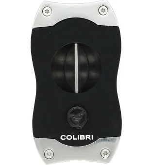 Colibri V-Cut Cigar Klipper sort/krom