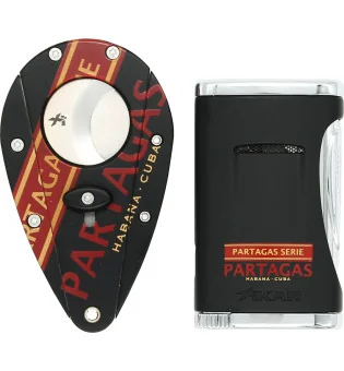 Klipper- og lightersæt Partagas Series Xikar 2017
