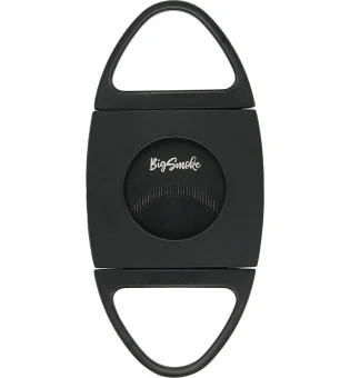 BigSmoke Cutter helt sort, savtakkede sorte knive