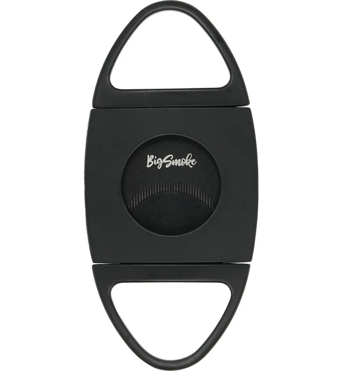 BigSmoke Cutter helt sort, savtakkede sorte knive foto 3