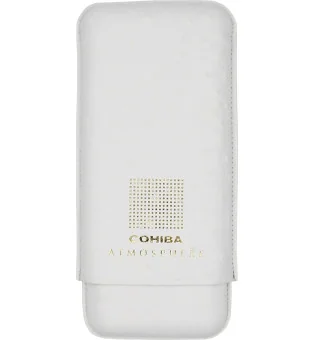 Cohiba Atmosphere Cigaretui Læder hvid og guld