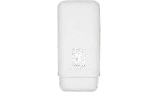 Cohiba Atmosphere Cigaretui Læder hvid og sølv