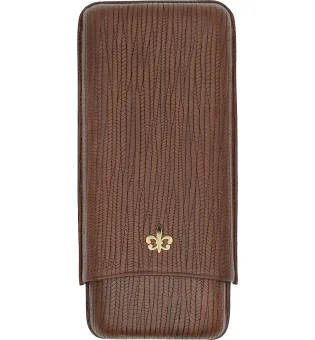 Montecristo Fleur de Lis Cigaretui Læder brun 3 stk.