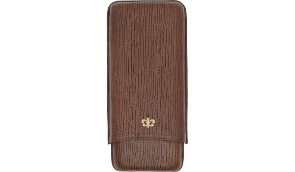 Montecristo Fleur de Lis Cigaretui Læder brun 3 stk.