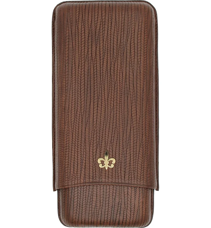 Montecristo Fleur de Lis Cigaretui Læder brun 3 stk.