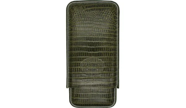 Hoyo de Monterrey Cigaretui Læder grøn 3 stk.