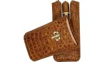 Montecristo Fleur de Lis Cigaretui Læder Croco brun 3 stk.