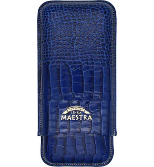 Partagas Linea Maestra Cigaretui Læder blå 3 stk.