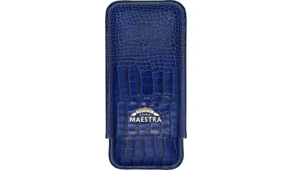 Partagas Linea Maestra Cigaretui Læder blå 3 stk.