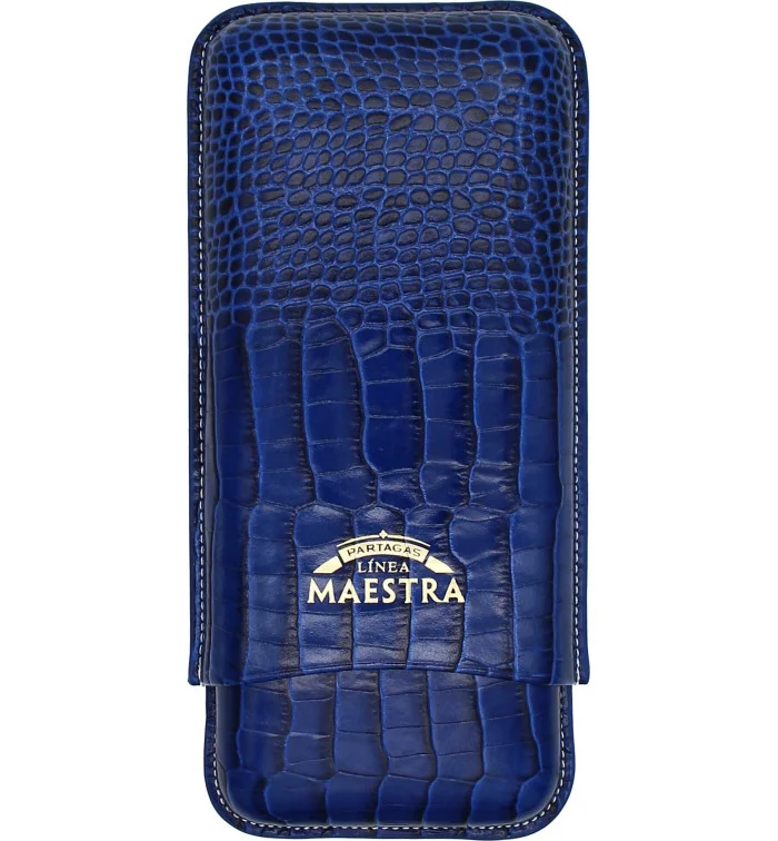 Partagas Linea Maestra Cigaretui Læder blå 3 stk.