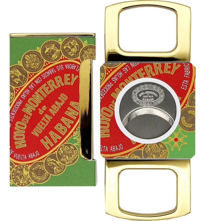 Hoyo de Monterrey lighter- og klippesæt