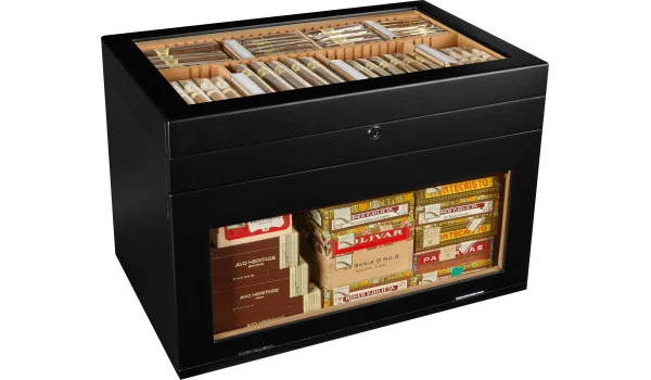 adorini Humidor Portico Deluxe Sort foto 13