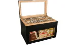 adorini Humidor Portico Deluxe Sort foto 14