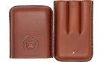 Bulldog by Dunhill Cigar Case Robusto Brown 3