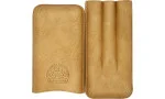 H.Upmann Cigar Case brun til 3 cigarer