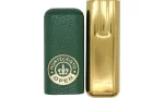 Montecristo Open cigaretui i læder og metal, 2 cigarer