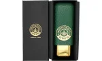 Montecristo Open cigaretui i læder og metal, 2 cigarer