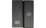 Partagas cigaretui i læder, sennepsfarvet, til 2 cigarer