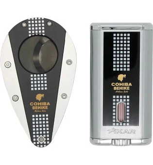 Xikar Cohiba Behike cigarklipper og lighter-sæt