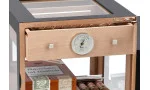 adorini hygrometer i sølv med tætning