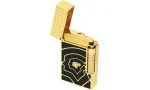 S.T. Dupont Le Grand Lighter Cohiba 60 sort og guld C23472CL