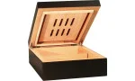 BigSmoke Humidor Mini sort inkl. Boveda-pakke 72%