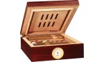 BigSmoke Humidor Mini Brown inkl. Boveda-pakke 72%
